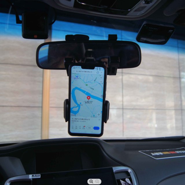 New Design Car Phone Holder Brands Car Phone Holder360 Degree Universal Car Rear View Mirror Mount