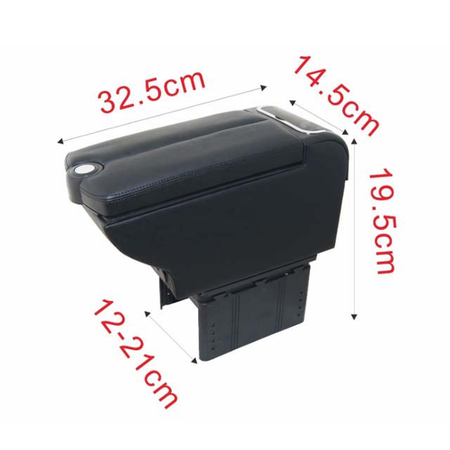 2021 Accessories Car Carfu Console Box Multifunctional Armrest With USB