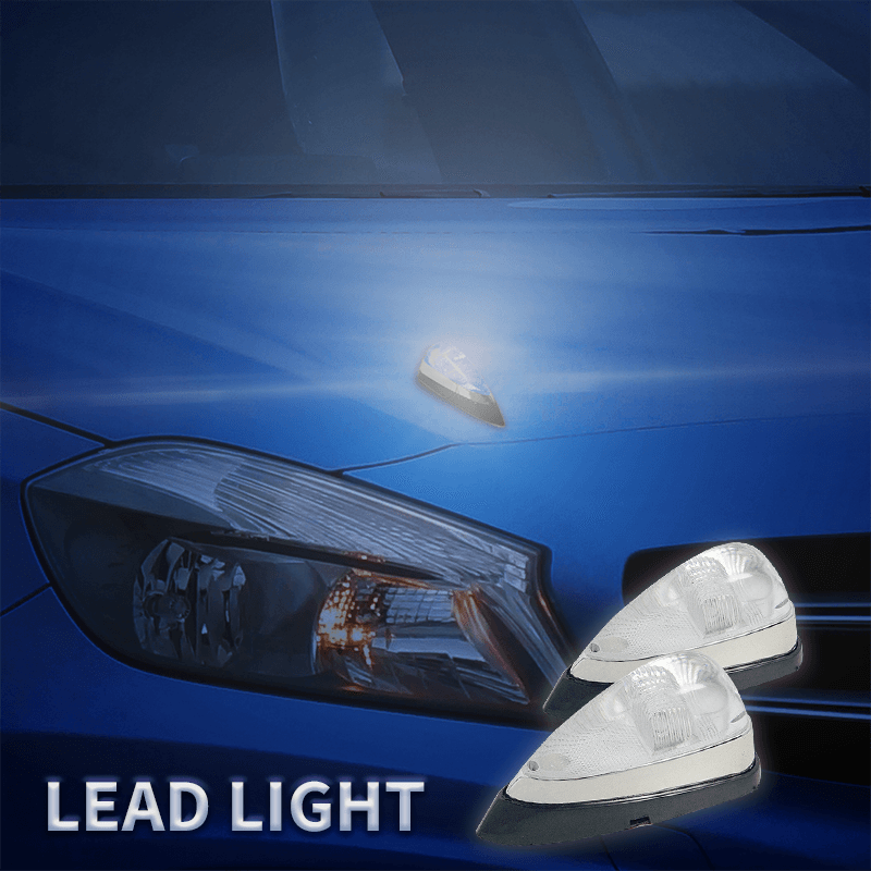 Carfu  Blue Color Car Lead Light 12V   Lead Light AC-198