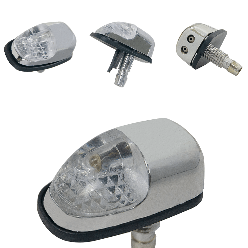 Carfu AC-22 MINI washer nozzle 12V LED washer light for car 