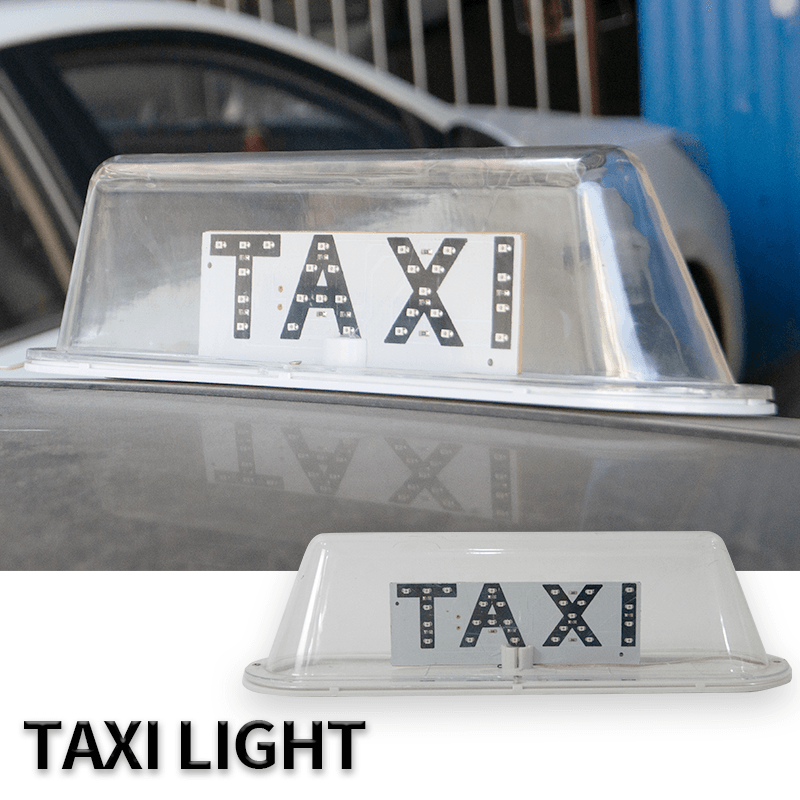 carfu car accessories AC-778A car roof light transparent taxi lamp car lights